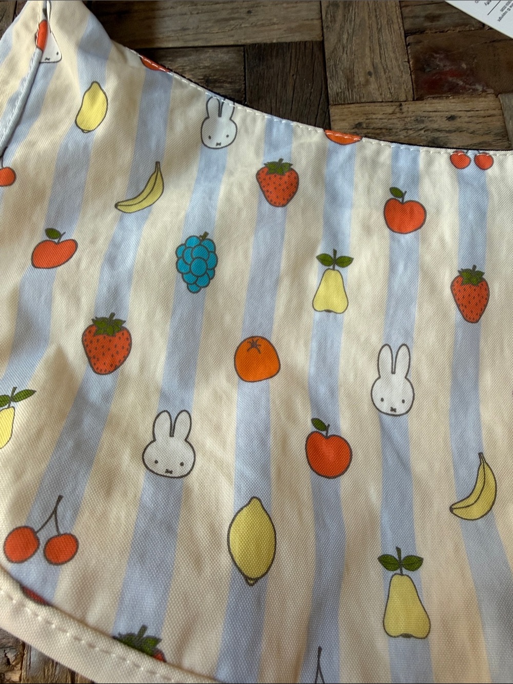 Baggu x Miffy Cream Fruit Print Crossbody Bag - Picture 3 of 7